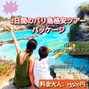 バリ島格安レンボンガン島ツアー